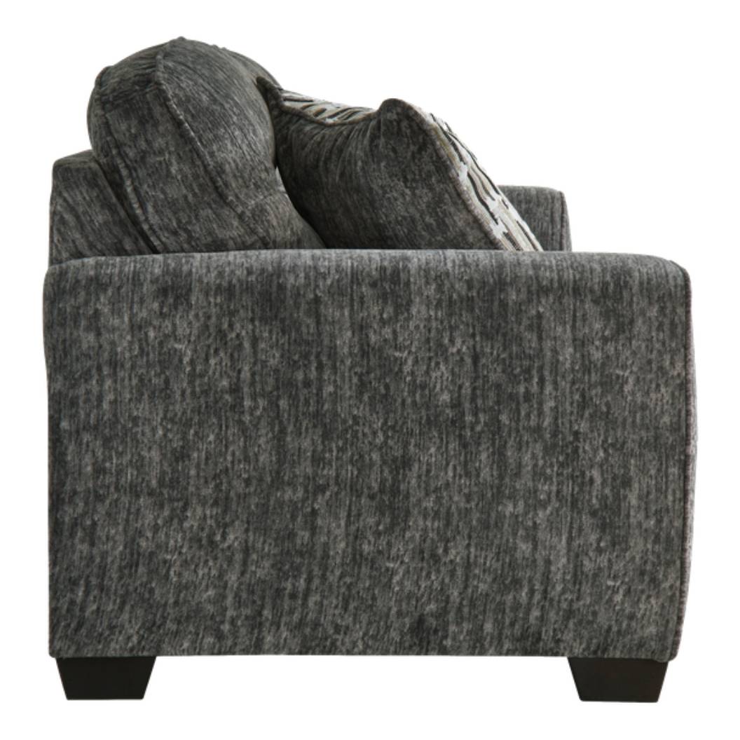 Sofa en tissu avec coussins - Lonoke