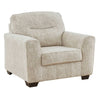 Fauteuil surdimensionné en tissu - Lonoke
