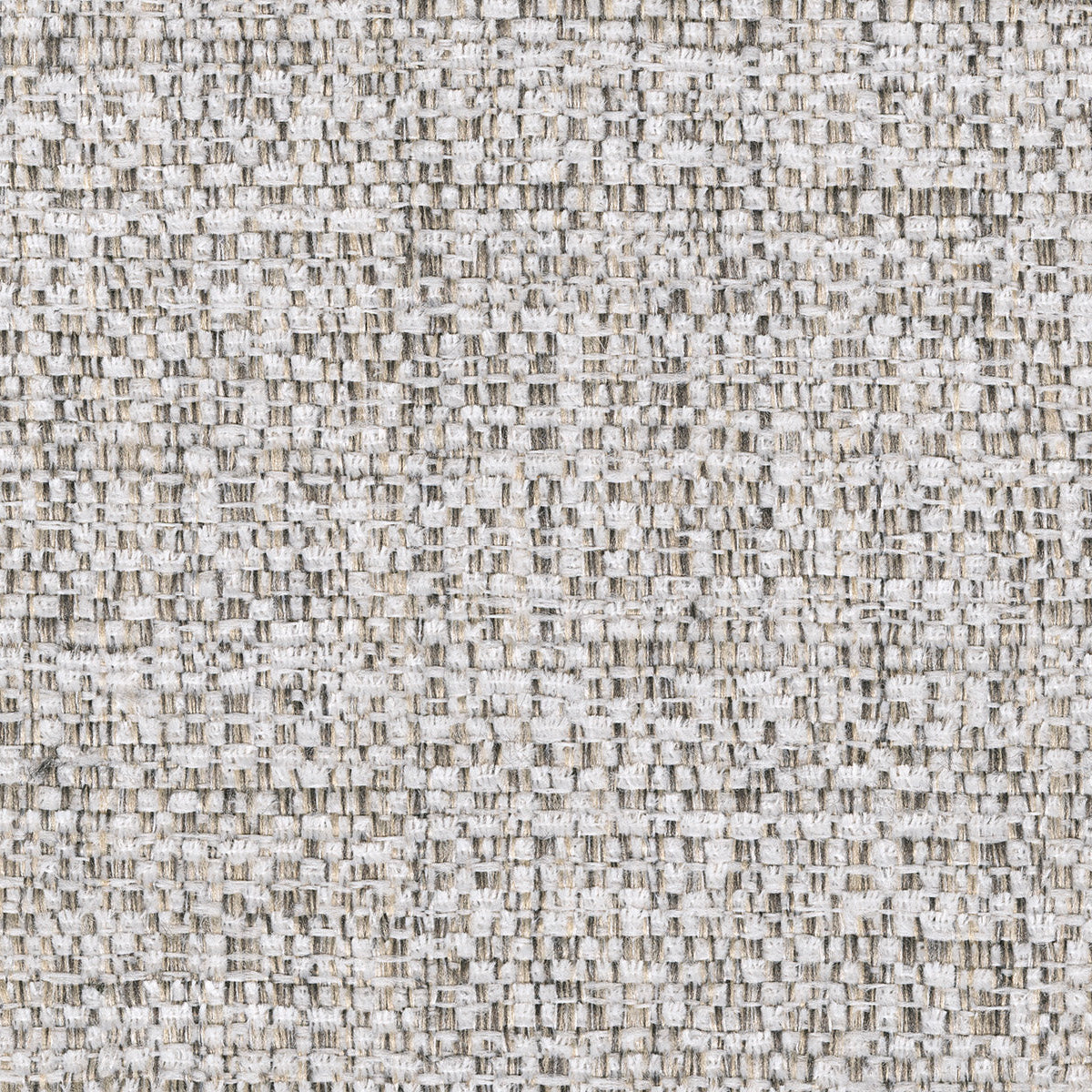 Ottoman surdimensionné Koralynn en tissu gris pâle