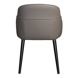 Chaise de salle à manger en cuir - Nancy