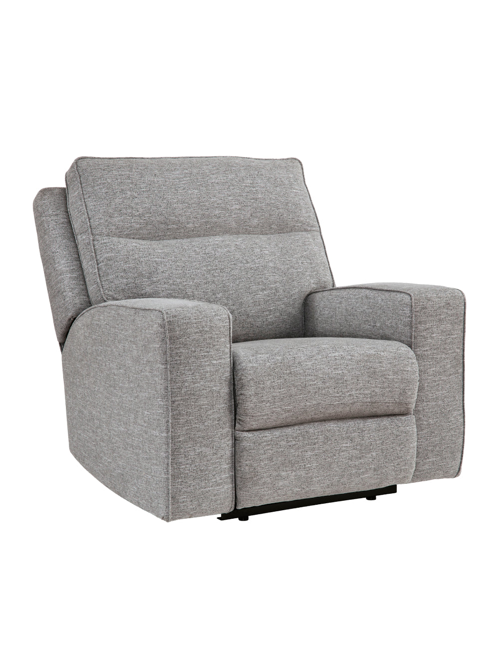 Fauteuil motorise zéro gravité tissu gris
