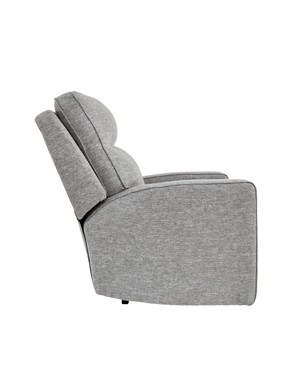 Fauteuil motorise zéro gravité tissu gris