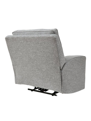 Fauteuil motorise zéro gravité tissu gris