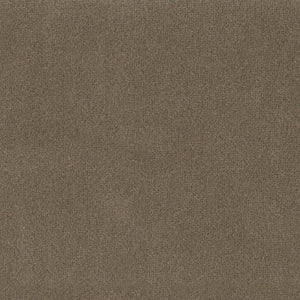 Ottoman surdimensionné Sophie en tissu brun cacao