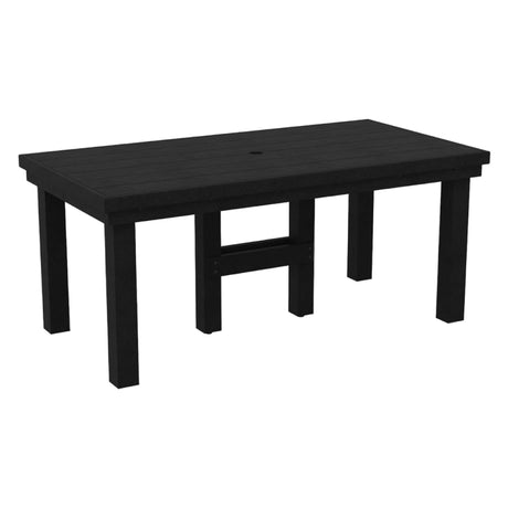 Table de salle à manger extérieure en plastique recyclé - Napa