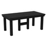 Table de salle à manger extérieure en plastique recyclé - Napa