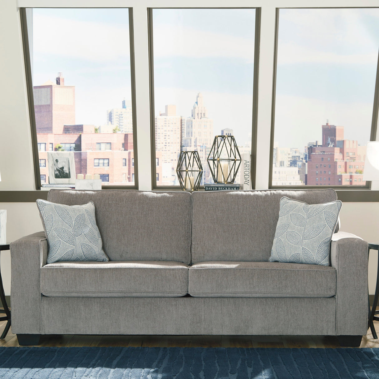 Sofa en tissu avec coussins - Altari