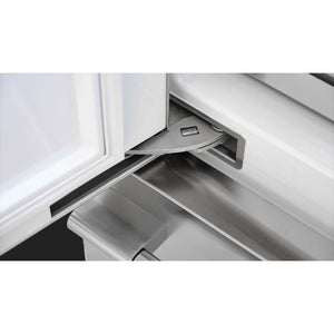 Réfrigérateur à congélateur inférieur 36 po, 18,5 pi³ Inox - Sofia Pro avec charnière gauche