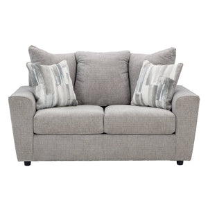 Causeuse en tissu gris - Stairatt