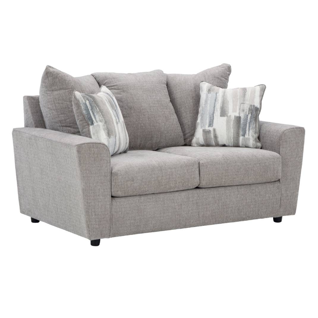 Causeuse en tissu gris - Stairatt