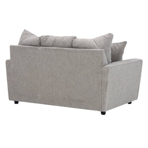 Causeuse en tissu gris - Stairatt