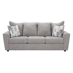 Sofa en tissu gris avec coussin - Stairatt