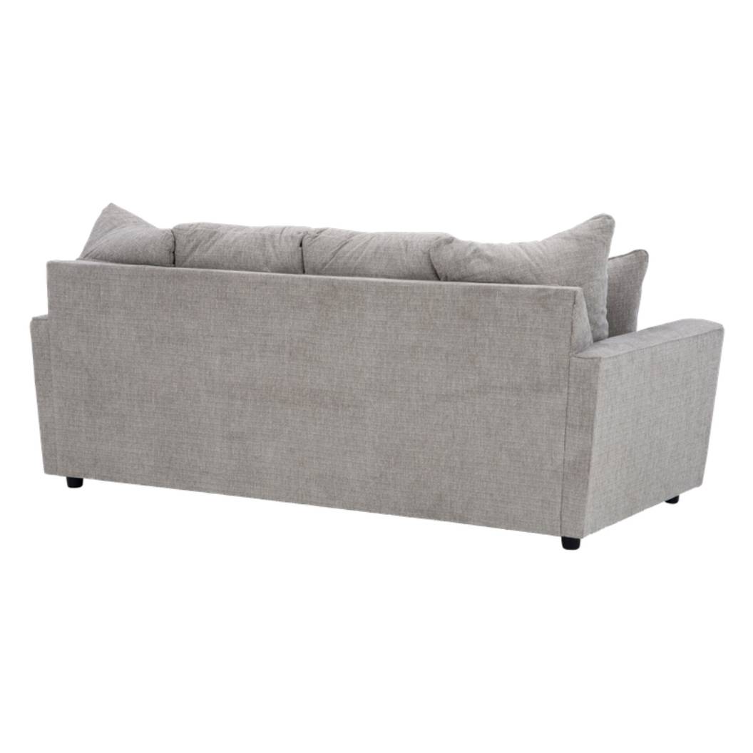 Sofa en tissu gris avec coussin - Stairatt