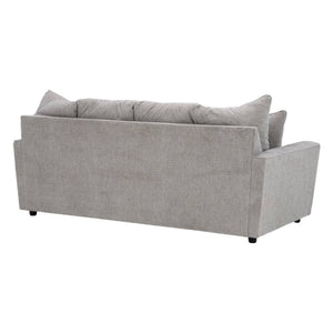 Sofa en tissu gris avec coussin - Stairatt