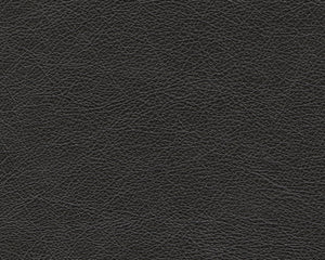Fauteuil en cuir noir surdimensionné - Amiata