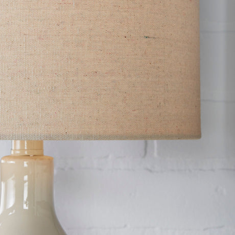 Lampe de table crème 19po - Garinton