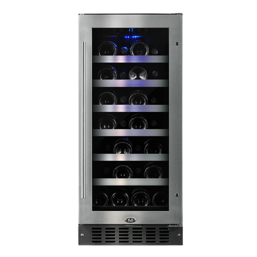 Cellier 15 po, 28 bouteilles Inox - Gamme Diamond
