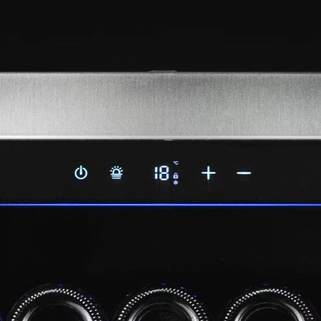 Cellier 15 po, 28 bouteilles Inox - Gamme Diamond