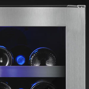 Cellier 15 po, 28 bouteilles Inox - Gamme Diamond