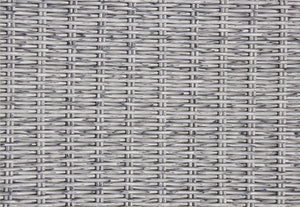 Fauteuil en coin extérieur gris osier - Naples Beach