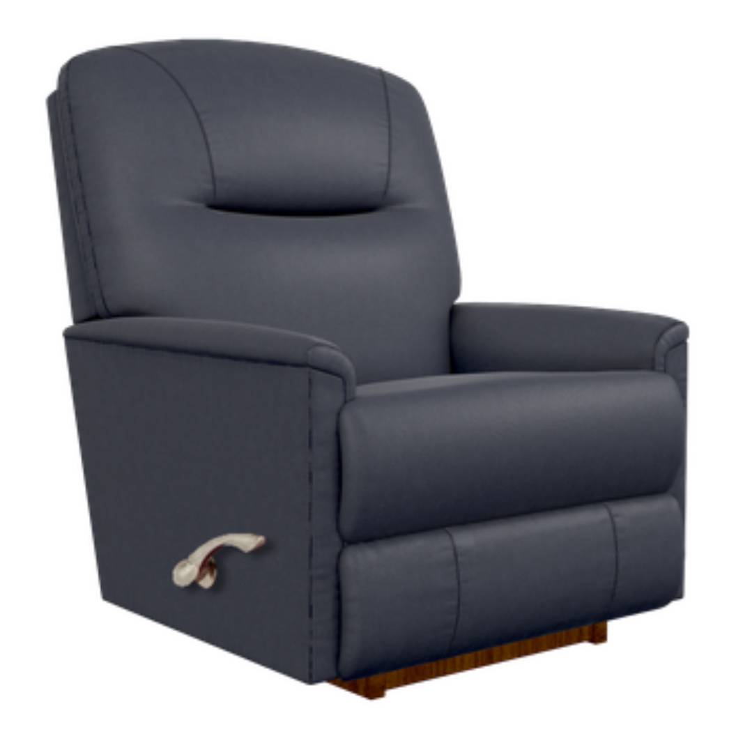 Fauteuil gris foncé en cuir motorisé - Aries