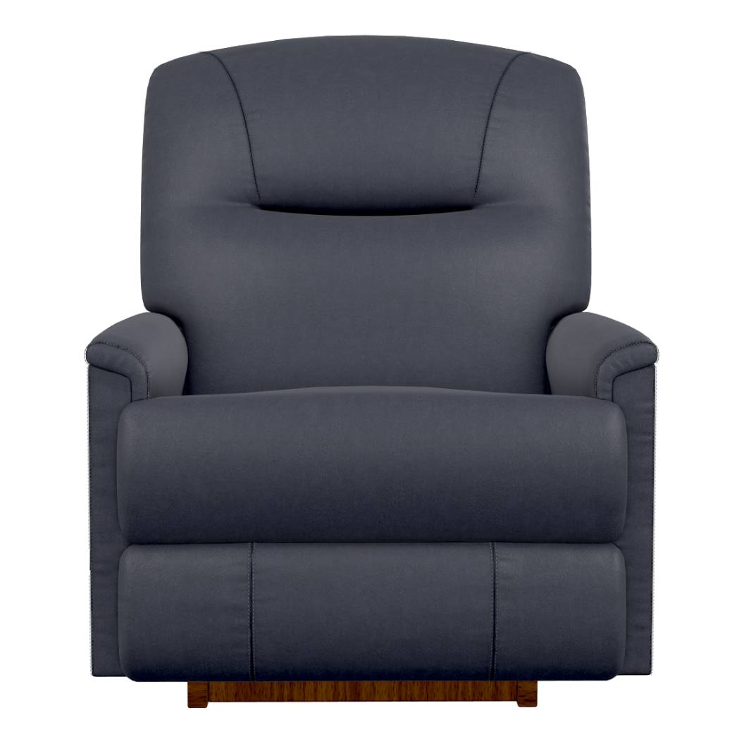 Fauteuil gris foncé en cuir motorisé - Aries