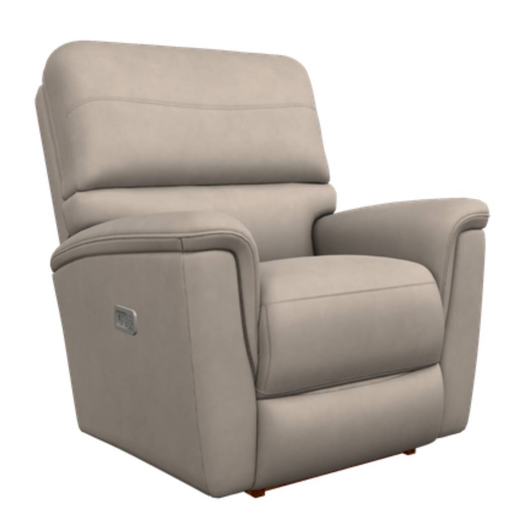 Fauteuil ivoire en cuir motorisé - Ava Recliner