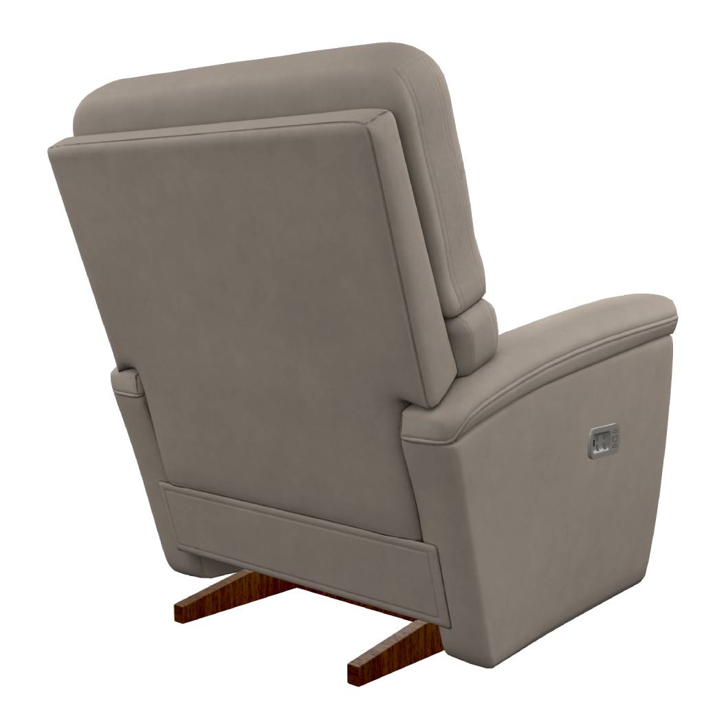 Fauteuil ivoire en cuir motorisé - Ava Recliner