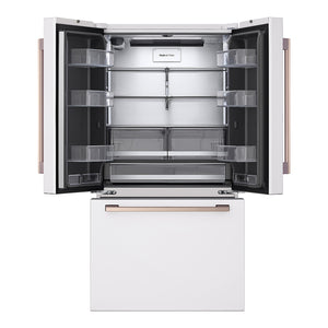 Réfrigérateur portes françaises Blanc 36po