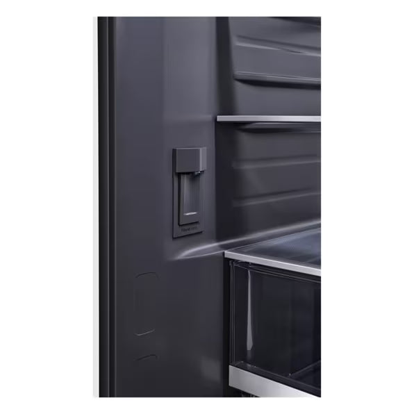 Réfrigérateur porte française 36 po, 26,5 pi³, 3 portes, Blanc - Essence White avec Door Cooling