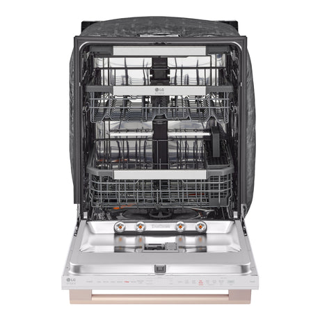 Lave-vaisselle intelligent encastrable 24 po. 40 dBA avec QuadWash™ Pro - White Essence