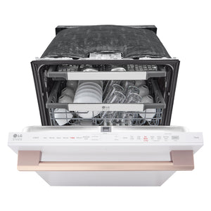 Lave-vaisselle intelligent encastrable 24 po. 40 dBA avec QuadWash™ Pro - White Essence