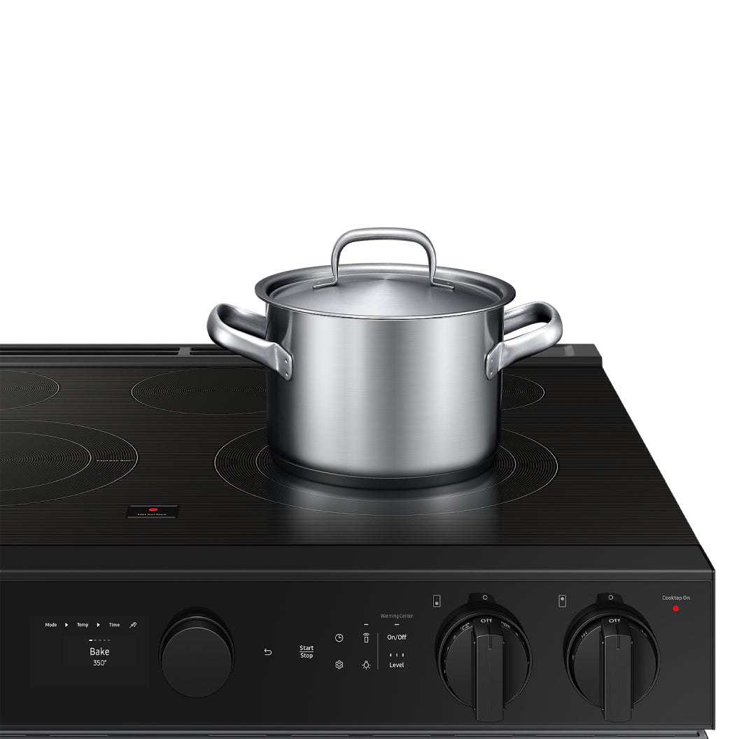 Cuisinière électrique encastrable 30 po, 6,3 pi³ avec Air Fry et Air Sous Vide - Série Bespoke