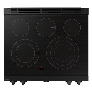 Cuisinière électrique encastrable 30 po, 6,3 pi³ avec Air Fry et Air Sous Vide - Série Bespoke