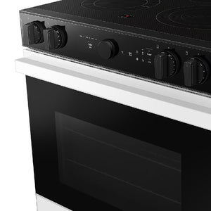 Cuisinière électrique encastrable 30 po, 6,3 pi³ avec Air Fry et Air Sous Vide - Série Bespoke