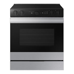 Cuisinière électrique encastrable 30 po, 6,3 pi³ avec Air Fry et Wi-Fi - Série Bespoke