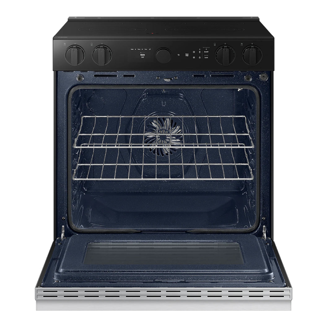 Cuisinière électrique encastrable 30 po, 6,3 pi³ avec Air Fry et Wi-Fi - Série Bespoke