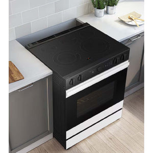 Cuisinière électrique encastrable 30 po, 6,3 pi³ avec Air Fry et Wi-Fi - Série Bespoke