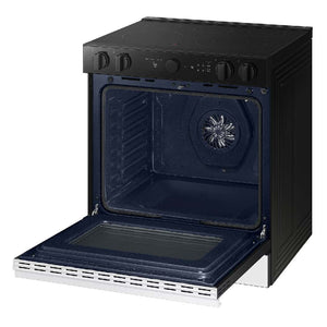 Cuisinière encastrable 30 po, 6,3 pi³ Inox - Série Bespoke avec Friture à l'air et Wi-Fi