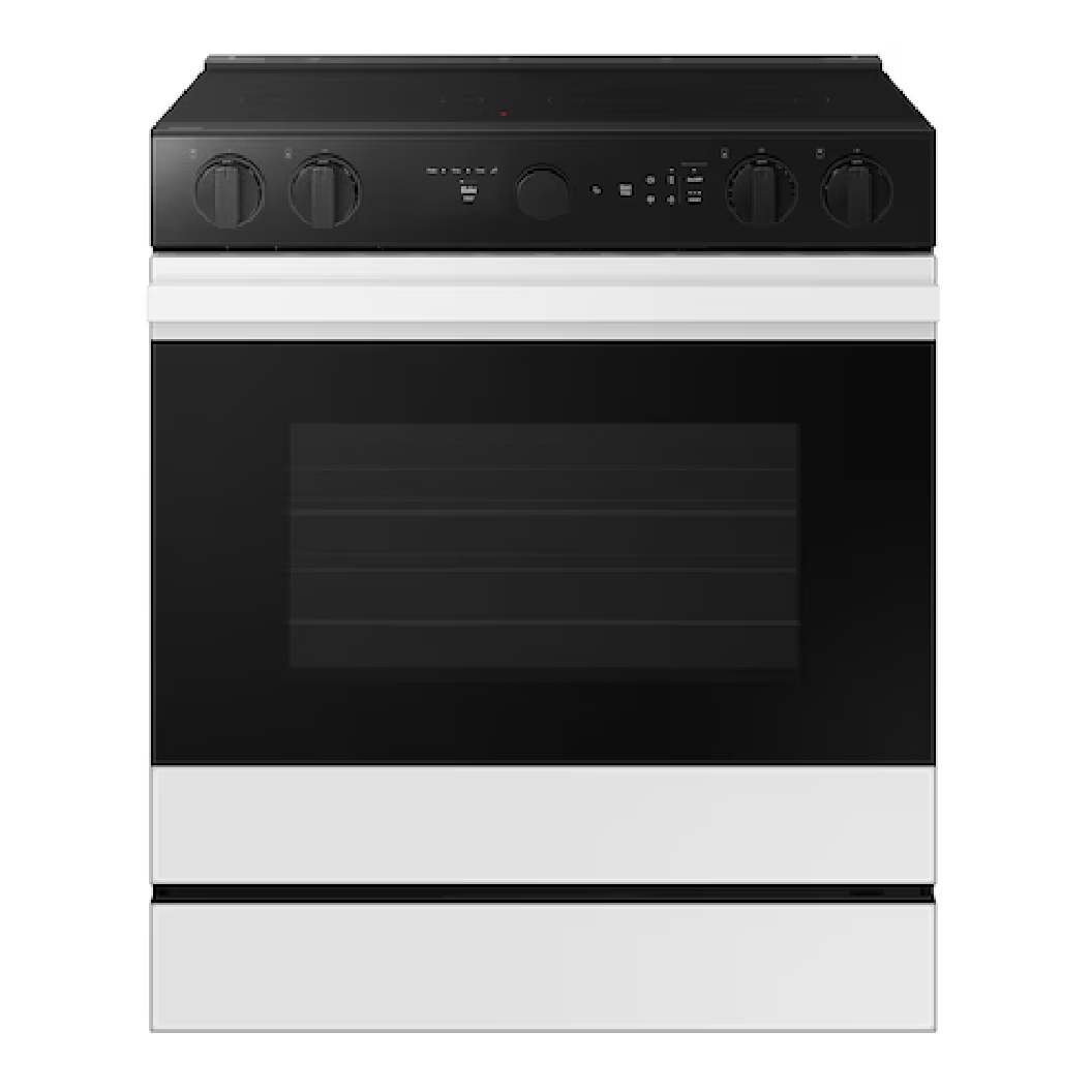 Cuisinière encastrable 30 po, 6,3 pi³ Inox - Série Bespoke avec Friture à l'air et Wi-Fi