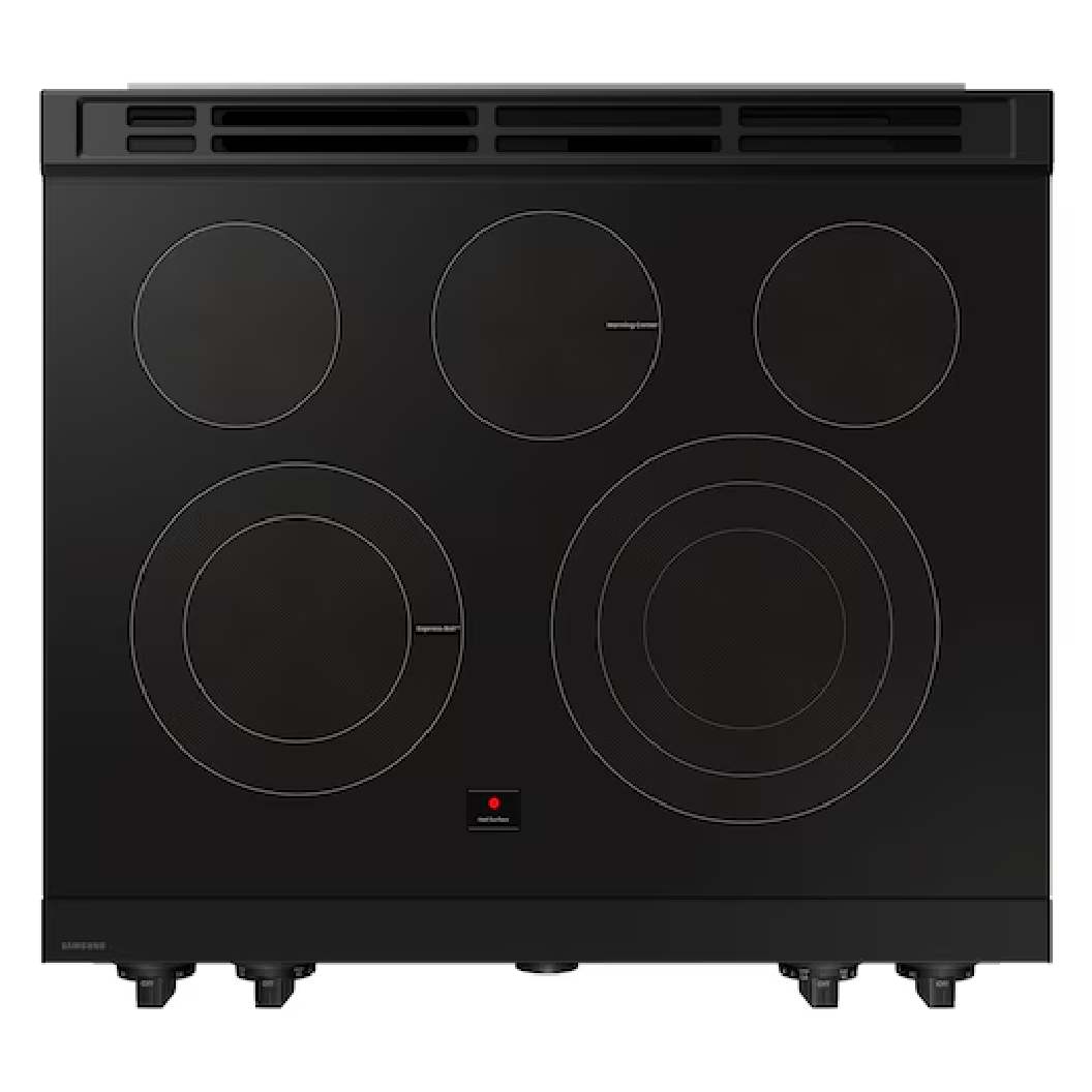 Cuisinière électrique encastrable 30 po, 6,3 pi³ avec Air Fry et Wi-Fi - Série Bespoke