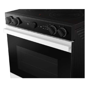 Cuisinière encastrable 30 po, 6,3 pi³ Inox - Série Bespoke avec Friture à l'air et Wi-Fi