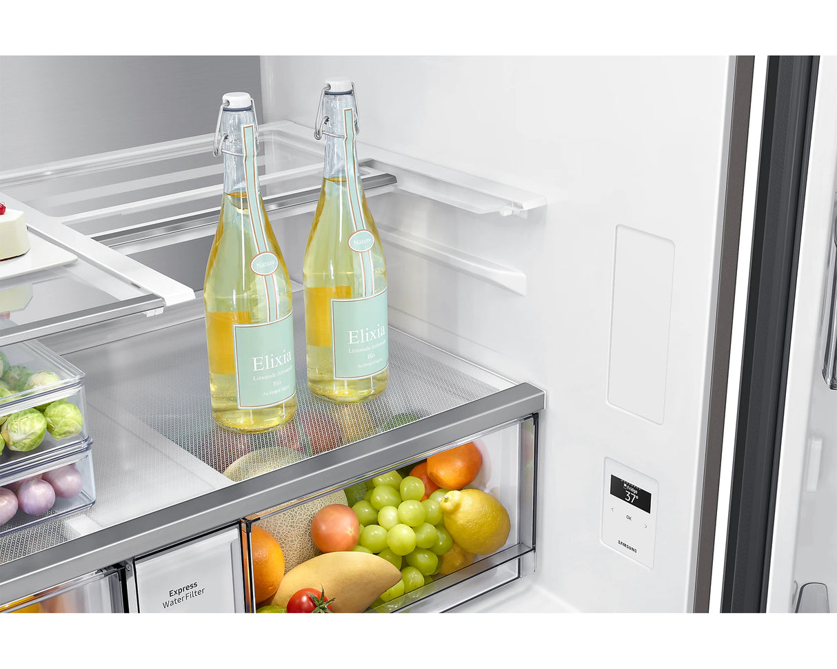 Réfrigérateur 4 portes inox 36po