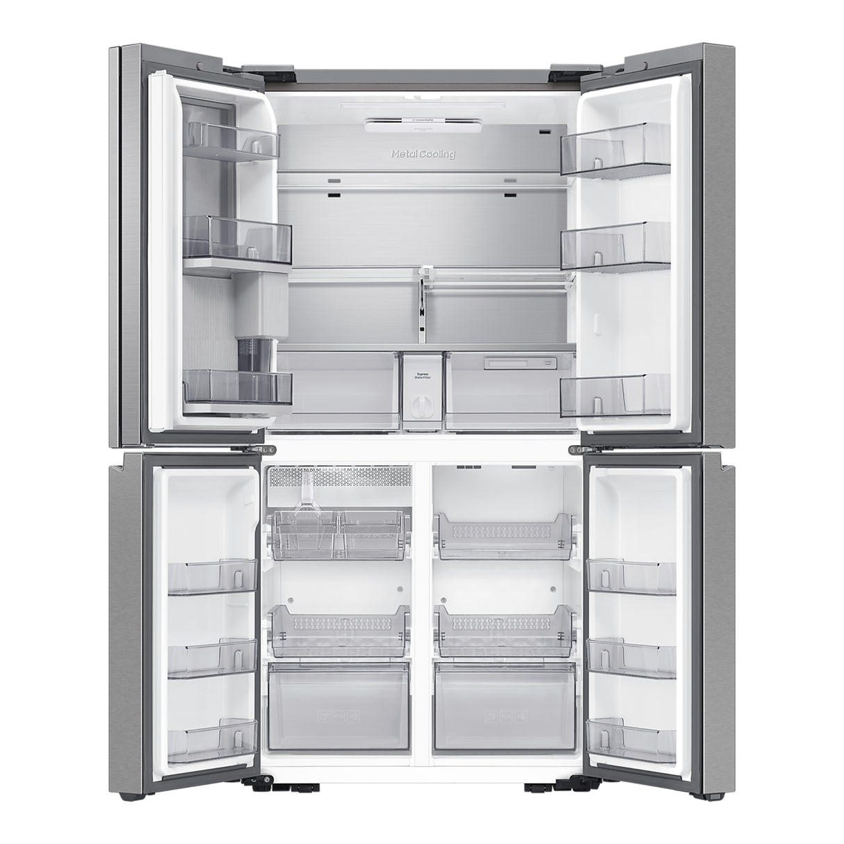Réfrigérateur 4 portes Inox 36po