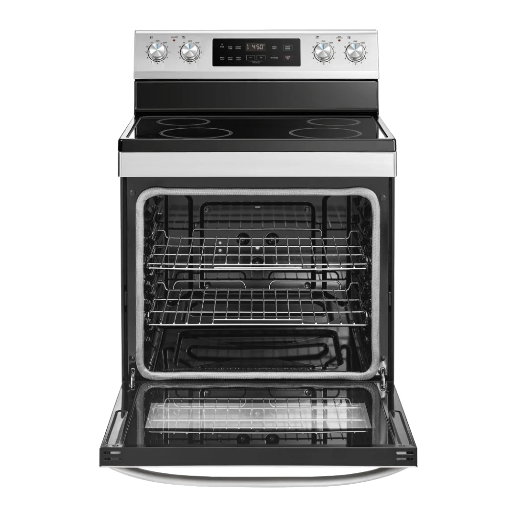 Cuisinière électrique 30 po Inox Capacité spacieuse