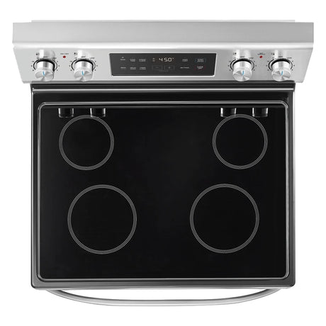 Cuisinière électrique 30 po Inox Capacité spacieuse