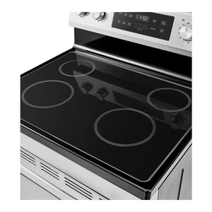 Cuisinière électrique 30 po Inox Capacité spacieuse