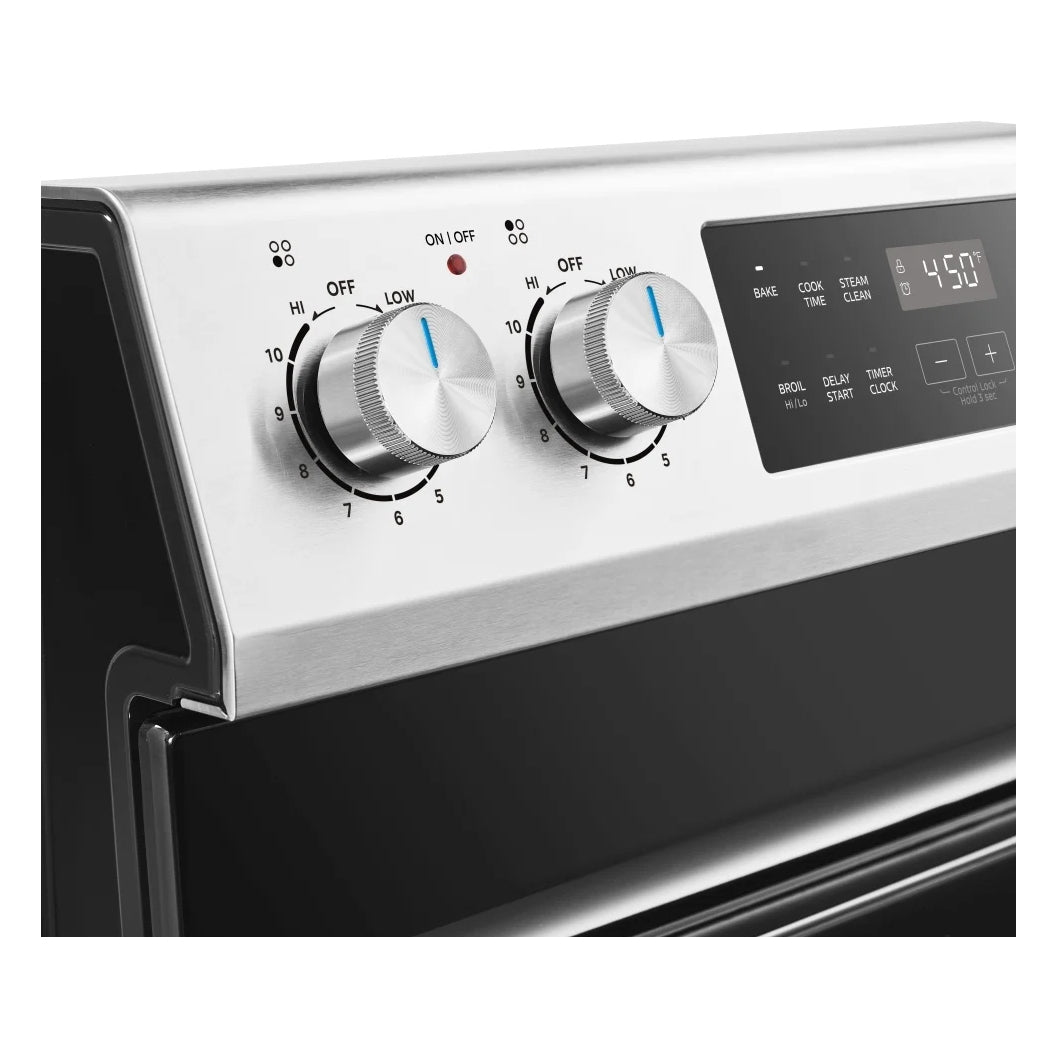 Cuisinière électrique 30 po Inox Capacité spacieuse