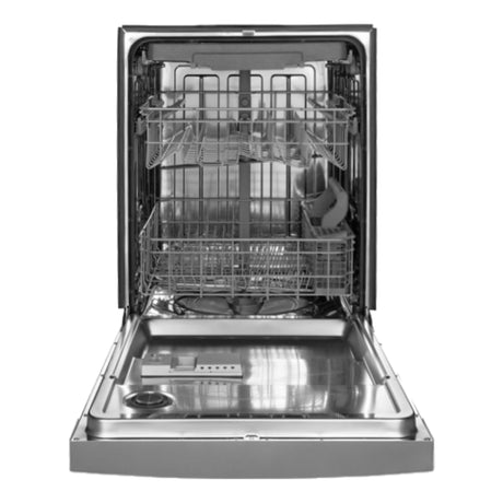 Lave-vaisselle encastrable 24 po. 52 dBA Inox à cuve hybride