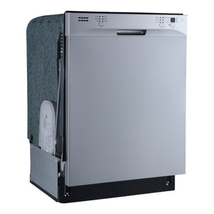 Lave-vaisselle encastrable 24 po. 52 dBA Inox à cuve hybride